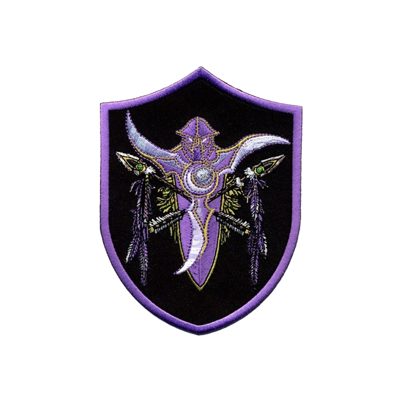 Embroidery Digitizing Custom patch emblem embroidery digitizing sample